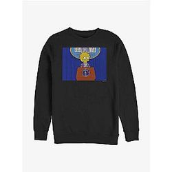 The Simpsons Sweatshirts - The Simpsons Future President Lisa Crew Sweatshirt