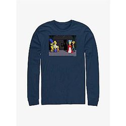 The Simpsons Long Sleeves - The Simpsons Shadow Burns Long-Sleeve T-Shirt