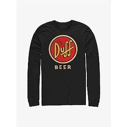 The Simpsons Long Sleeves - The Simpsons Vintage Duff Dark Long-Sleeve T-Shirt