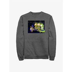 The Simpsons Sweatshirts - The Simpsons Tree House Of Horror Aliens Crew Sweatshirt