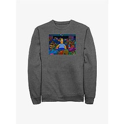 The Simpsons Sweatshirts - The Simpsons Skeleton Theatre Crew Sweatshirt