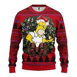 Simpsons Noel Mc Ugly Christmas Sweater Thanksgiving Gift for Men