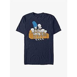 The Simpsons T-Shirts - The Simpsons Skeleton Family Couch T-Shirt