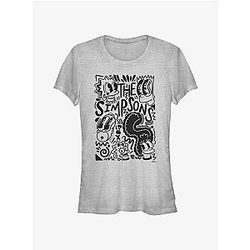 The Simpsons T-Shirts - The Simpsons Pop Art Family Girls T-Shirt