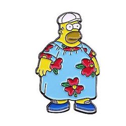 The Simpsons Pins - The Simpsons Flowers Dress Pin