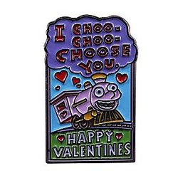 The Simpsons Pins - The Simpsons Happy Valentines Pin