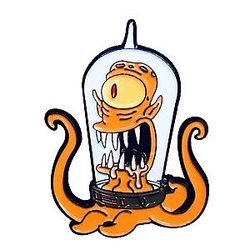 The Simpsons Pins - The Simpsons Octopus Glass Pin