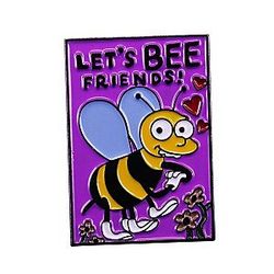 The Simpsons Pins - The Simpsons Let's Bee Friends Pin