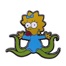 The Simpsons Pins - The Simpsons Octopus Pin
