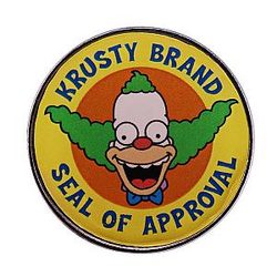 The Simpsons Pins - The Simpsons Krusty Brand Pin