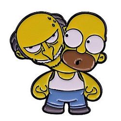 The Simpsons Pins - The Simpsons The Two Heads Pin