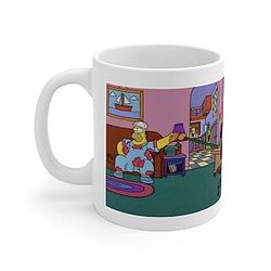 Working From Home The Simpsons Mug