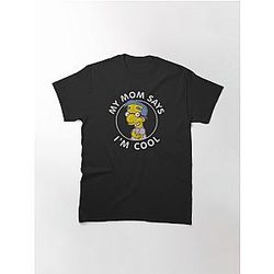 The Simpsons T-Shirts – "Milhouse My Mom Says" Classic T-Shirt