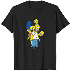 Cartoon Family Simpsons Best Seller T-Shirt