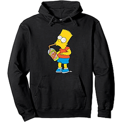 Bart Simpson Squishee Brain DTNK0801 The Simpsons Hoodies