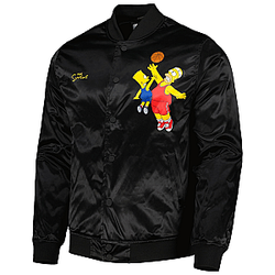 Freeze Max Basketball Satin Full-Snap DTNK1301 The Simpsons Jackets