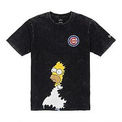 Chicago Cubs MLB DTNK1004 Washed The Simpsons T-Shirts