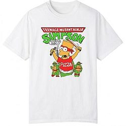 Vintage Bart Simpson Teenage Mutant Ninja Turtles 156 The Simpsons T-Shirts