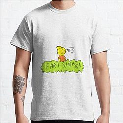 The Simpsons T-Shirts - Fart Simpsons  Classic T-Shirt