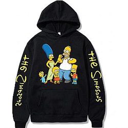 The Simpsons Friends Long Sleeves Pullover Hoodie
