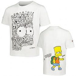 Freeze Max Youth Bart Sketch DTNK1301 The Simpsons T-Shirts