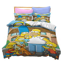This Big Family DTNK0707 The Simpsons Bedding Sets