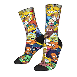 Homer S-Simpsons And Friends DTNK3007 The Simpsons Socks