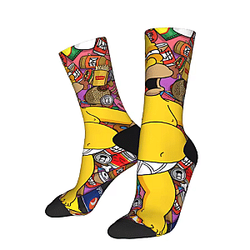 Homer Candy Feast DTNK3007 The Simpsons Socks