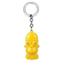 The Simpsons Keychains - Cartoon Figure Toy Bart Simpsons  Pendants Keychain