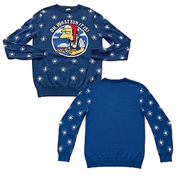 Moe Szyslak Christmas DK1510 The Simpsons Ugly Christmas Sweater ❆⛄