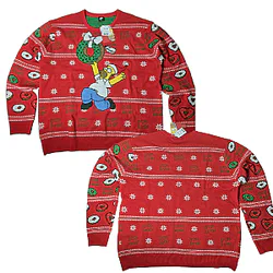 D'OH-HO-HO DK The Simpsons Ugly Christmas Sweater ❆⛄