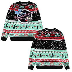 Kitty DK1510 The Simpsons Ugly Christmas Sweater ❆⛄