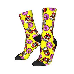 Donut & Duff Beer PTTT210  The Simpsons Socks