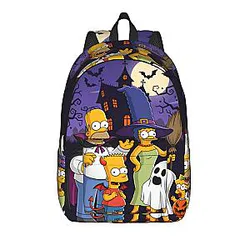 Spooky Springfield Halloween  The Simpsons Backpacks
