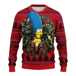 Marge Simpsons  Christmas Sweater Gift from The Simpsons for
