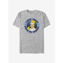 The Simpsons T-Shirts - The Simpsons Homer Brain My Damage T-Shirt