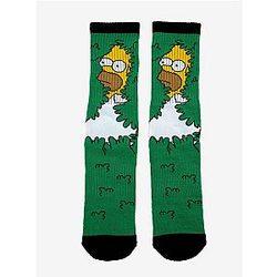 The Simpsons Socks - The Simpsons Homer Bush Crew Socks