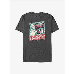 The Simpsons T-Shirts - The Simpsons Homer All Dad Half Loaded T-Shirt