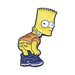 The Simpsons Pins - The Simpsons Pro Windsurfing Pin