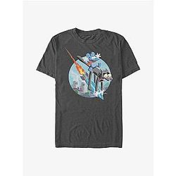 The Simpsons T-Shirts - The Simpsons Itchy &amp; Scratchy Riding Missle T-Shirt