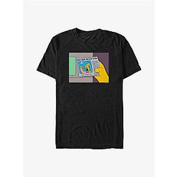 The Simpsons T-Shirts - The Simpsons Grandpa Old Man Yells At Clouds Article T-Shirt