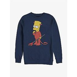 The Simpsons Sweatshirts - The Simpsons Devil Bart Crew Sweatshirt
