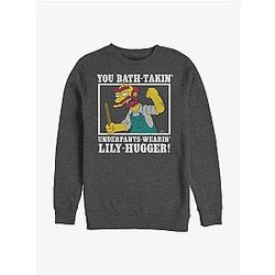 The Simpsons Sweatshirts - The Simpsons Groundskeeper Willie Crew Sweatshirt