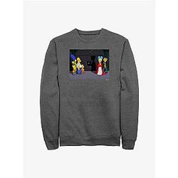 The Simpsons Sweatshirts - The Simpsons Shadow Burns Crew Sweatshirt