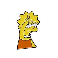 The Simpsons Pins - The Simpsons Lisa Simpsons  Pin