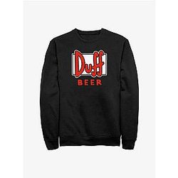 The Simpsons Sweatshirts - The Simpsons Duff Beer Crew Sweatshirt