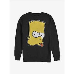 The Simpsons Sweatshirts - The Simpsons Brat Bart Crew Sweatshirt