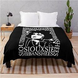 Siouxsie Sioux - Siouxsie and the Banshees Throw Blanket