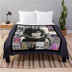 Mens Funny Siouxsie and the Banshees Gifts for Movie Fans Throw Blanket