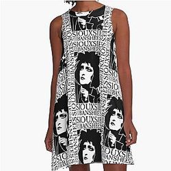 Siouxsie Sioux Goth A-Line Dress